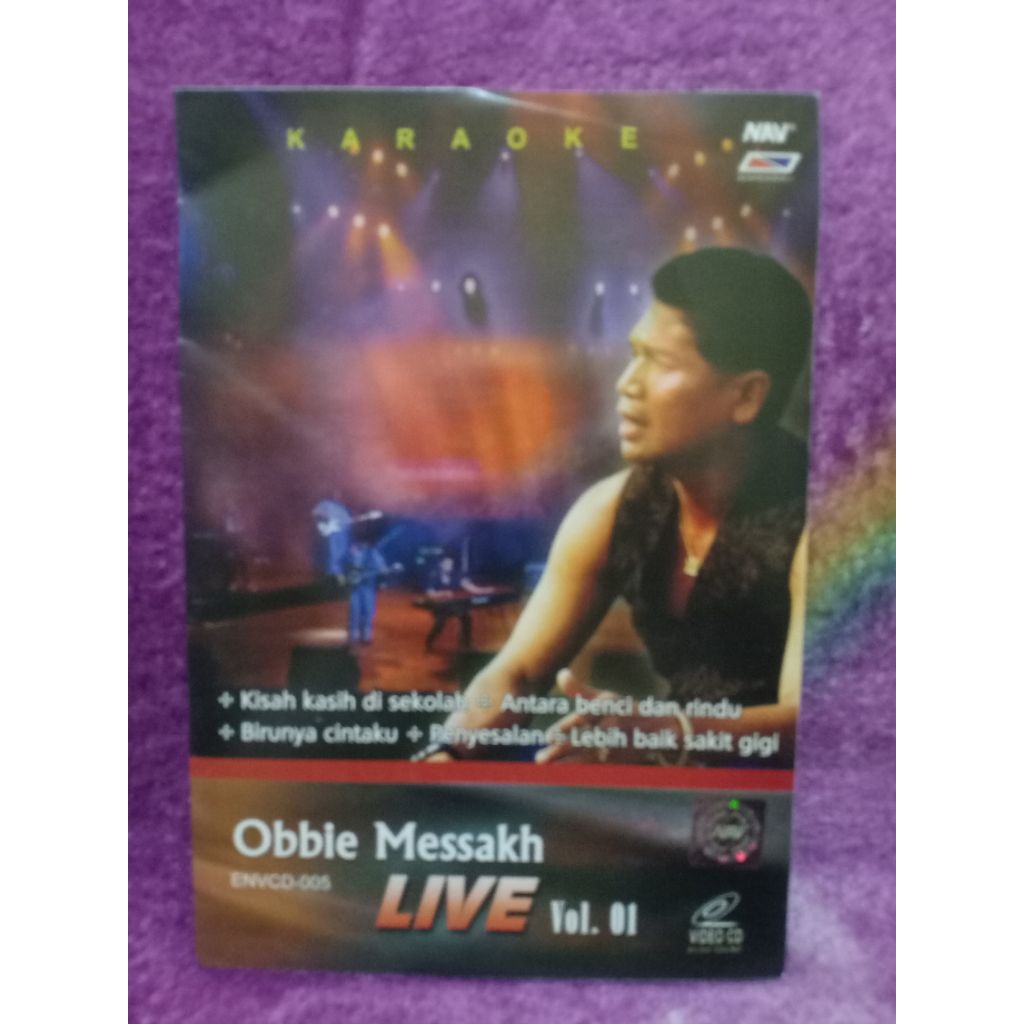 VCD OBBIE MESSAKH LIVE VOL 1