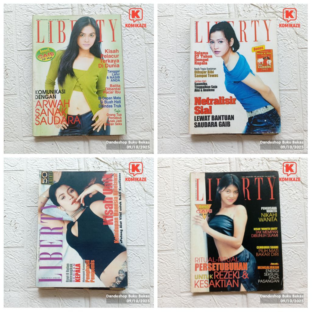 Majalah Liberty - Bekas Preloved