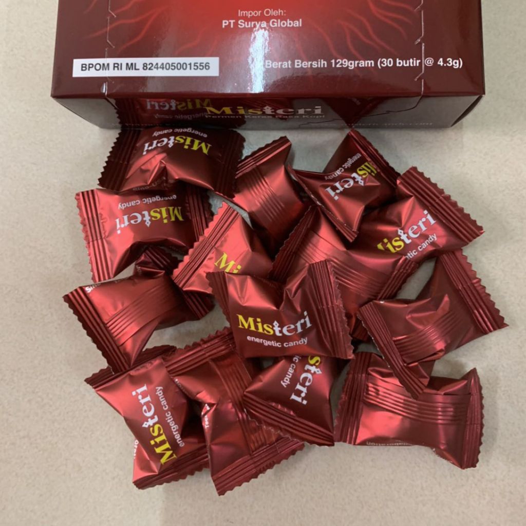 Termurah dan Original Permen Mister | Prmen Kopii 1 box isi 30pcs