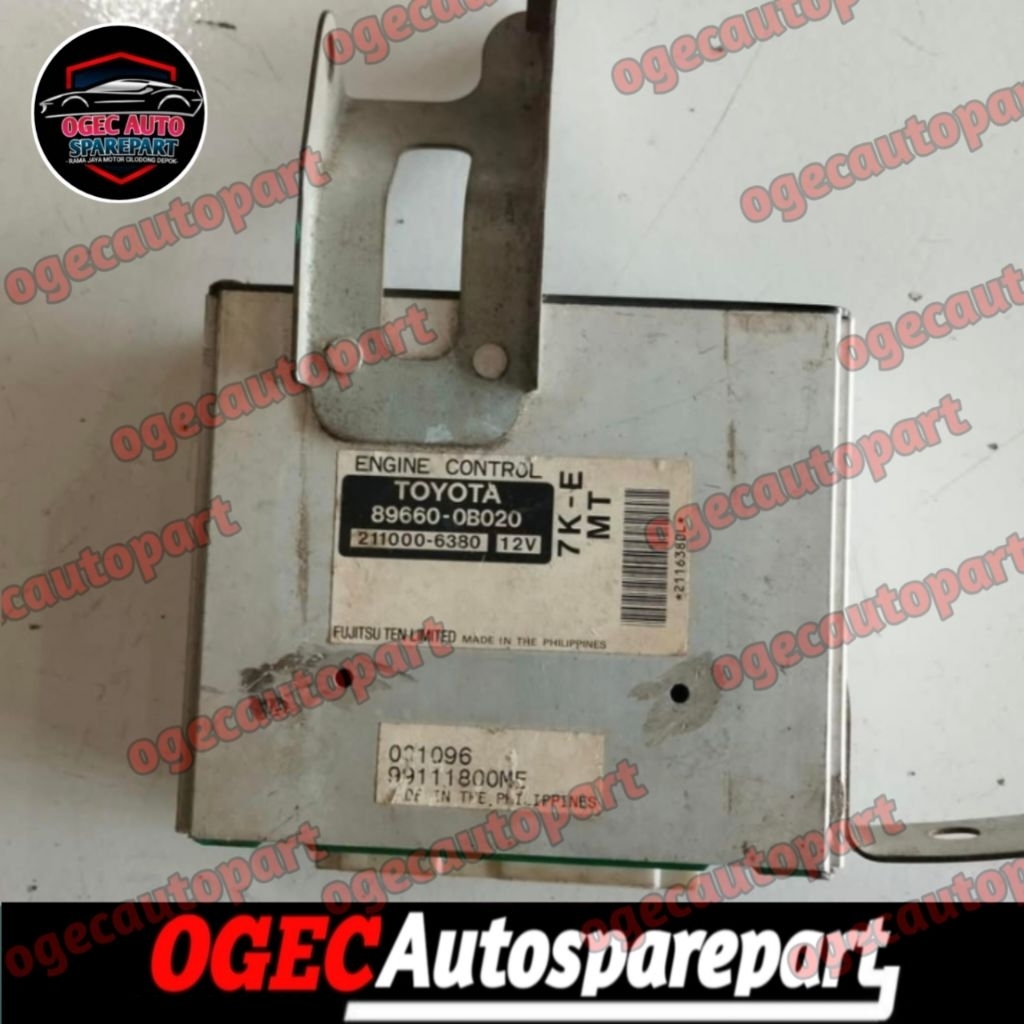 Ecu Kijang 7k Manual Asli Garansi