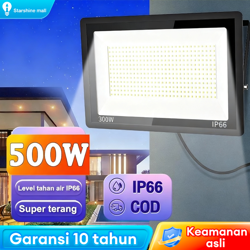 NEW Garansi 10 tahun Lampu sorot led IP67 lampu sorot lapangan voli lampu sorot led 500W lampu