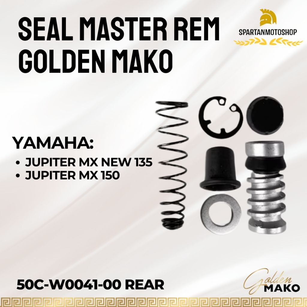 Sil Seal Master Rem Belakang Jupiter MX King Jupiter MX 135 MX 150 GOLDEN MAKO Master Rem Kit