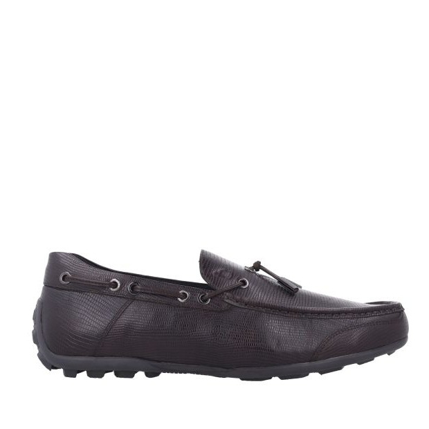Bocorocco U. Falco Cal 307 Testa Di Moro - Sepatu Loafers Pria Kulit Formal Daily Casual - Halal & N