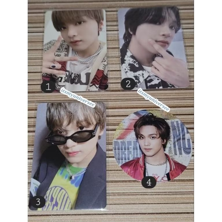 PC Photocard Haechan [Hot sauce Crazy/Hello Future Agent/Dream Escape/Ridin]