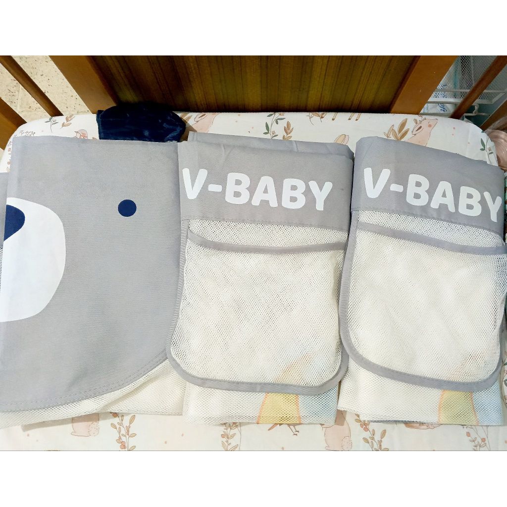 [Preloved Siap kirim sudah cuci bersih] 1 set Pagar Bayi / Baby Bed rail ukuran 200x180cm merk V BAB