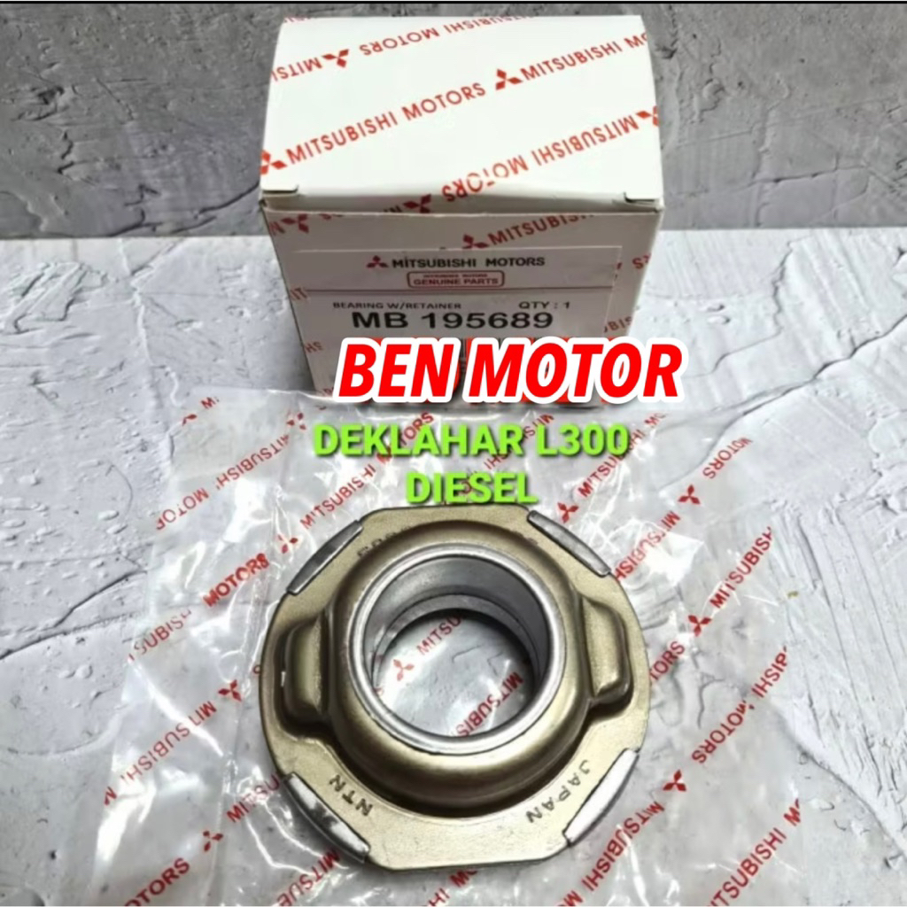 Dek Drag Lahar Bearing Kopling L300 L039 KUDA DIESEL MB195689 ASLI - BEN MOTOR