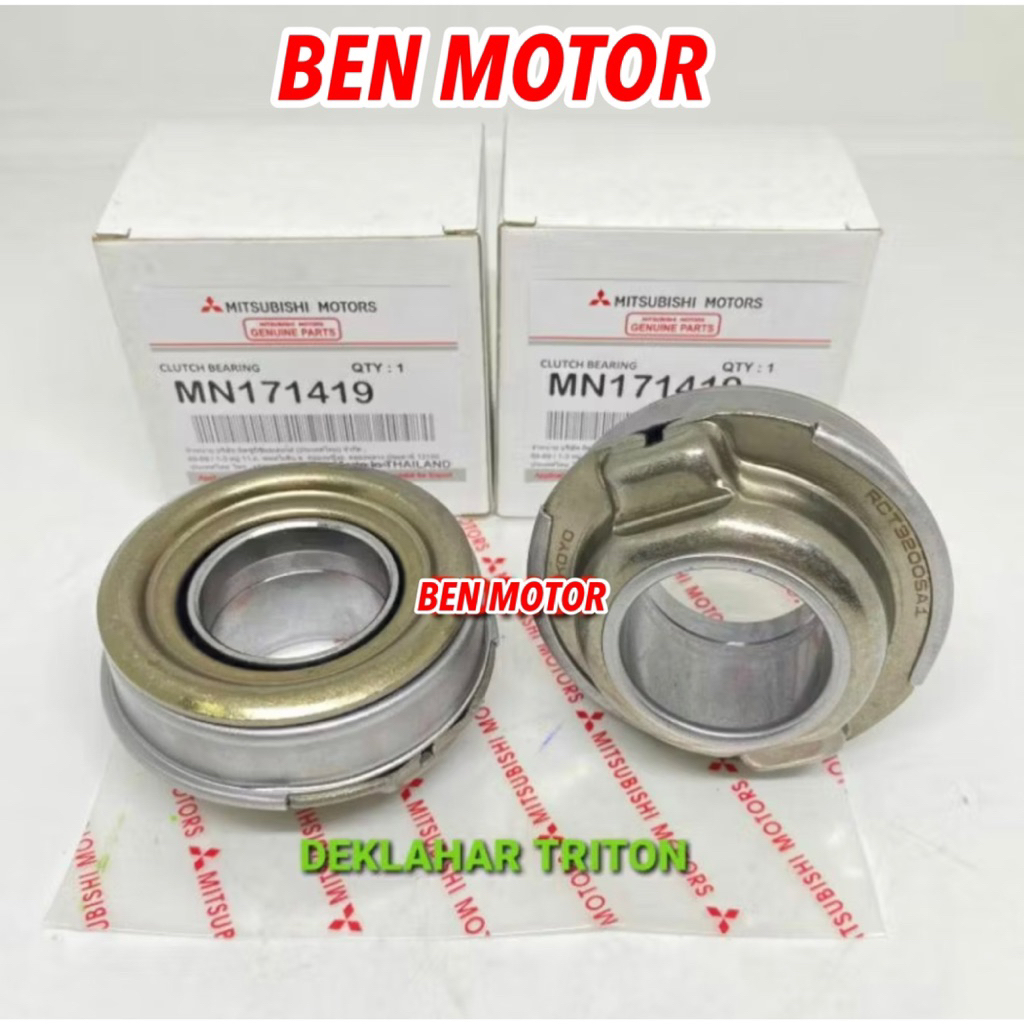 Dek Drag Lahar Bearing Kopling TRITON 2.500CC MN171419 ASLI - BEN MOTOR