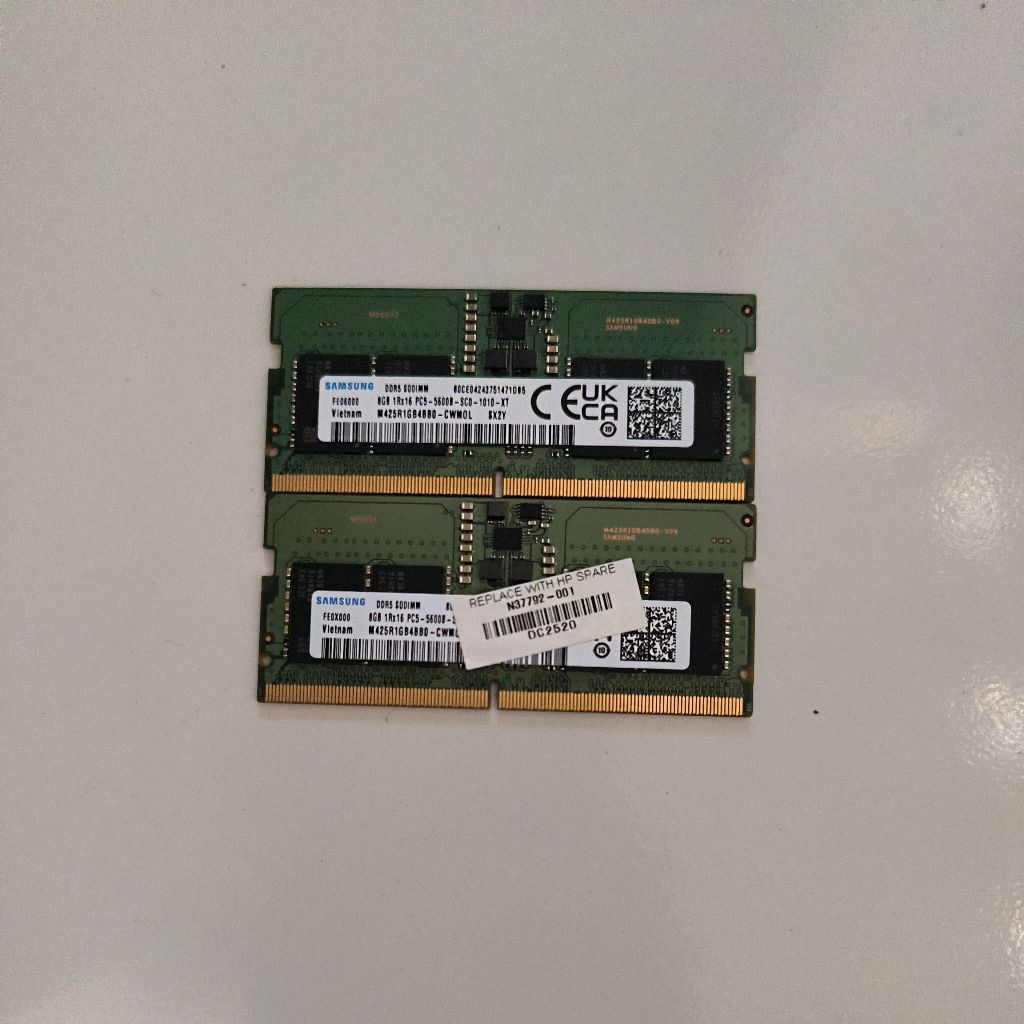 RAM SAMSUNG DDR5-5600 8GB SODIMM