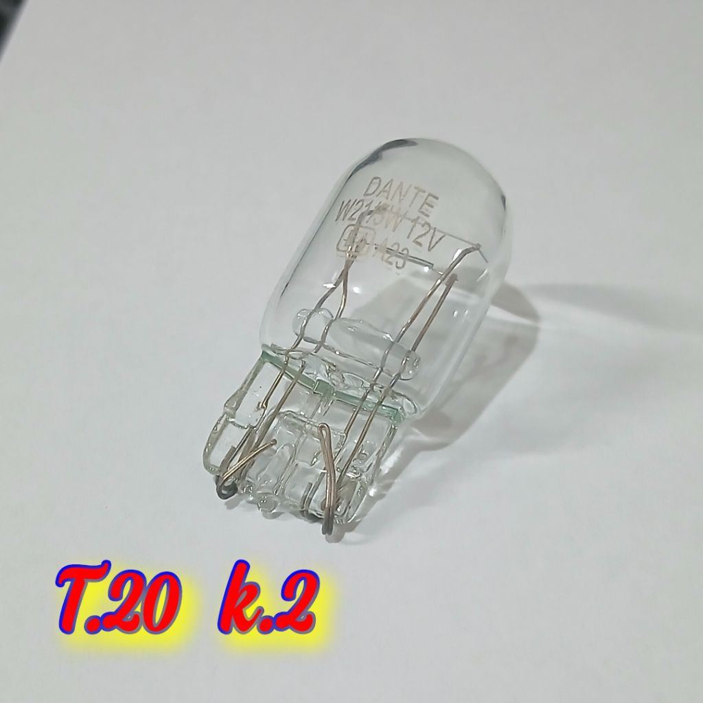 Bohlam Lampu Rem Terios Rush Sigra Kaki Double T20