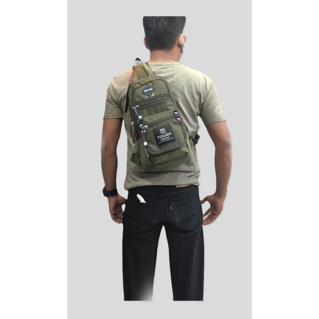 ORIGINAL TOUGH WARRIOR WAIST BAG 6751 / TAS SELEMPANG TOUGH WARRIOR / TAKTIKAL BAG