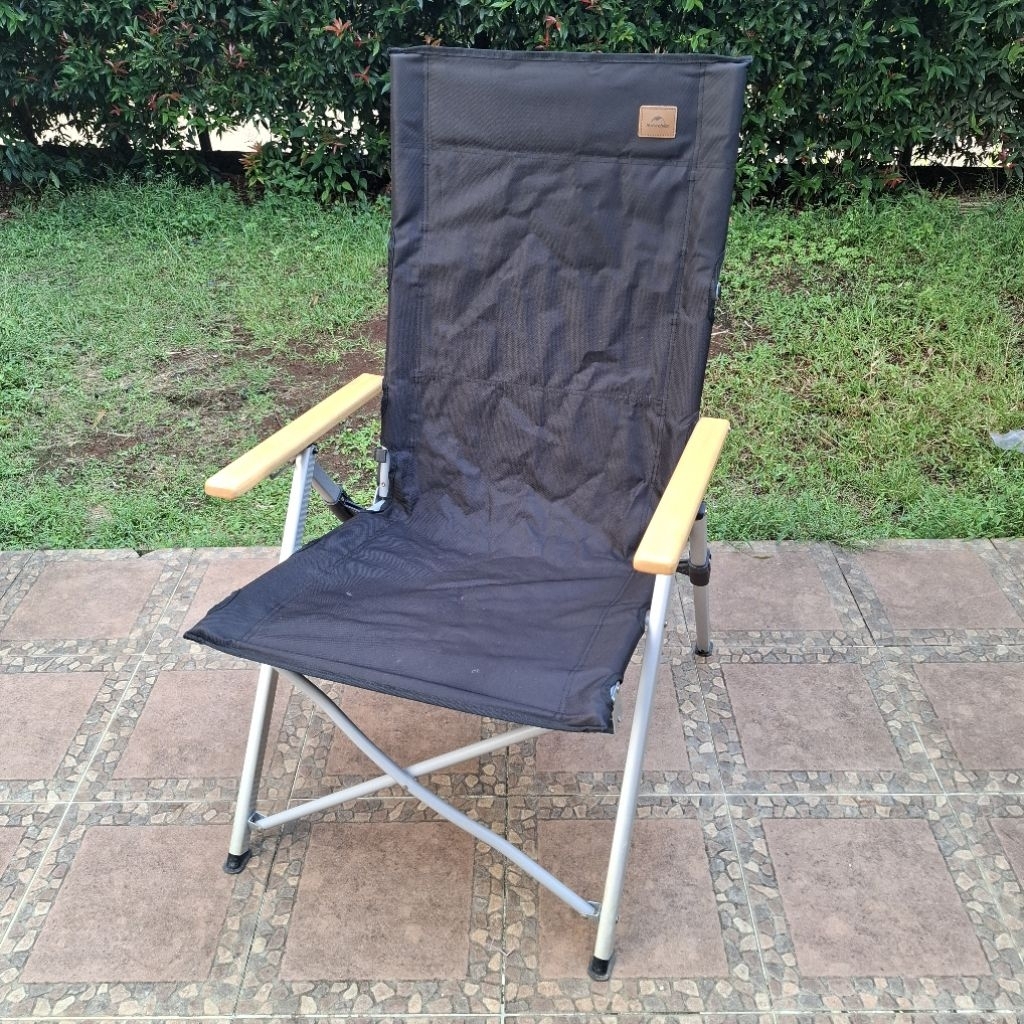 KURSI LIPAT NATUREHIKE NH17T003-Y TIPE 7 PORTABLE CAMPING OUTDOOR PRE-LOVED