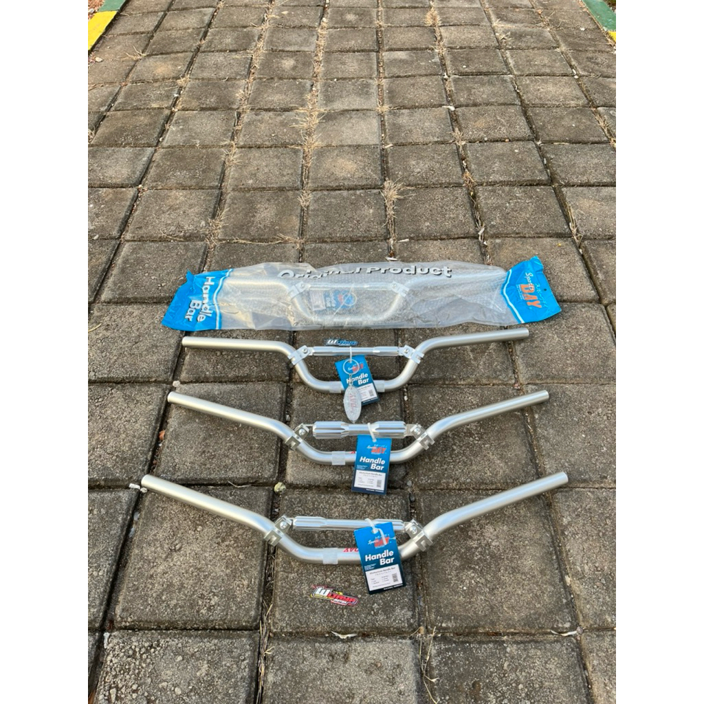 STANG DAY DAYTONA LOW MEDIUM BAHAN TEBAL SET ADAPTOR JALU motorcyle