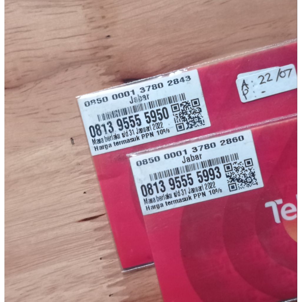 Nomer Cantik Telkomsel SimPATI Kwarted 5555 xxx