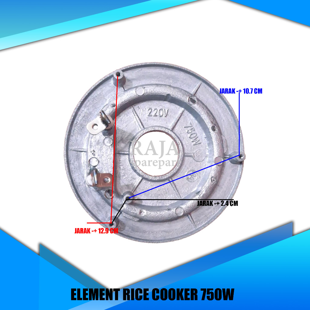 ELEMEN BAWAH MAGIC COM / ELEMENT RICE COOKER 750W (ER750)