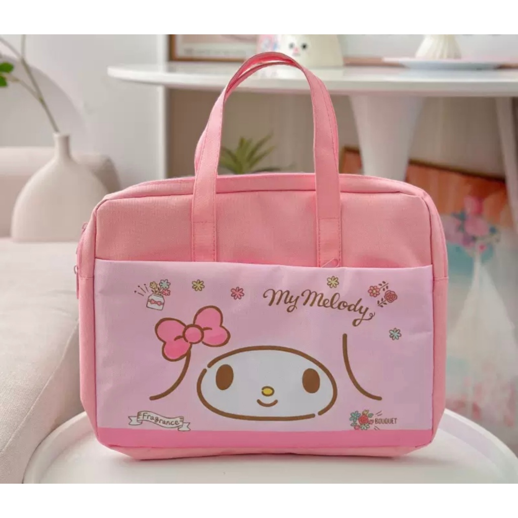[YY] Tas Les Totebag Anak Anak Tas Serbaguna Tas Les Sekolah Tote Bag Sanrioo