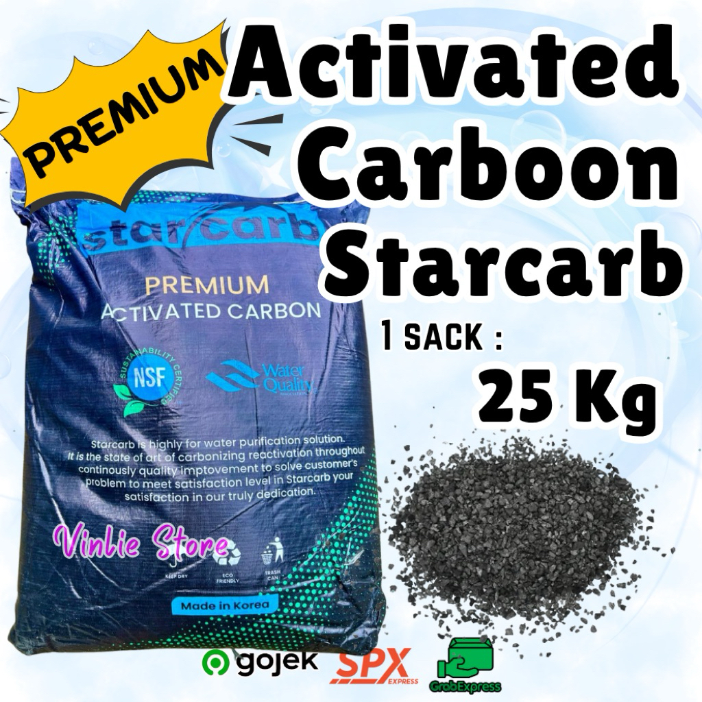 Karbon Aktif Starcarb Premium / Carbon Active Starcarb / Karbon Aktif Filter Air
