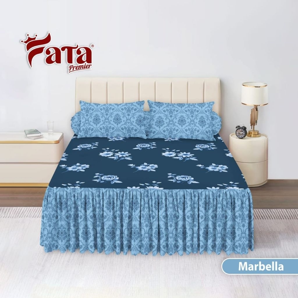 Sprei Fata Rumbai Motif UK 180x200 / Sprei Fata Rumbay