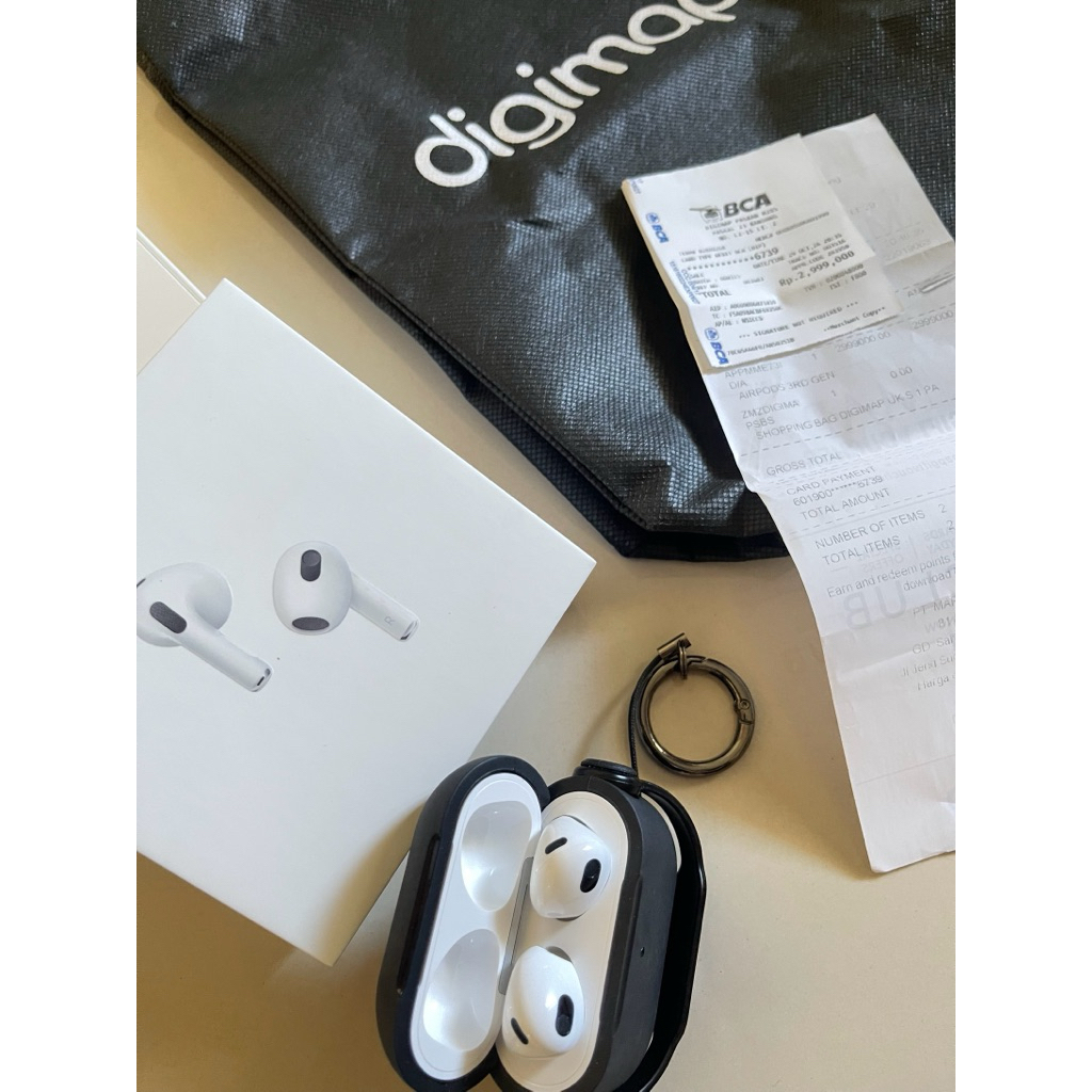 (Bekas) Airpods 3rd Gen (Magsafe Charging✅) second / preloved Airpods Gen 3
