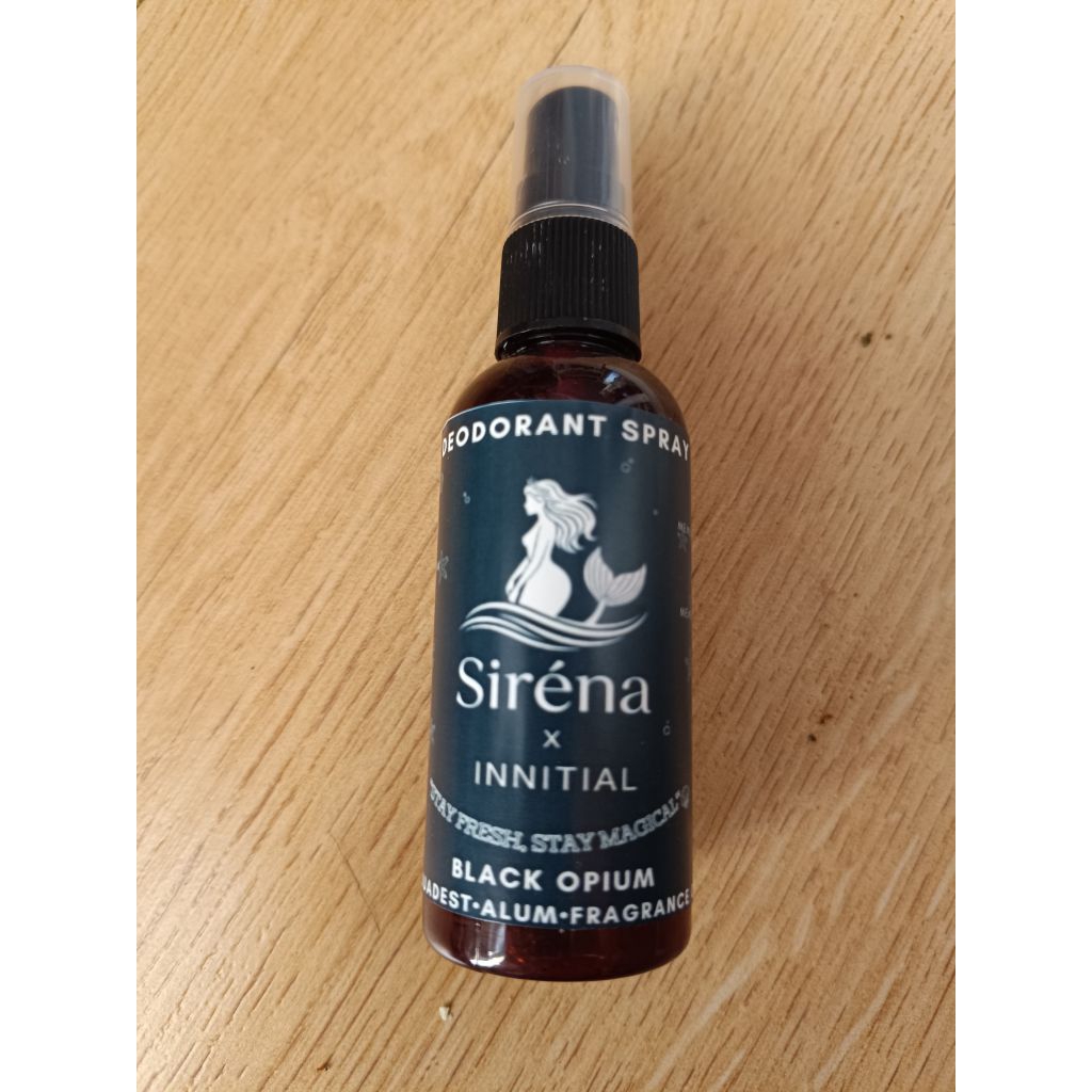SIRENA DEODORANT SPRAY wanita/laki-laki Varian Black Opium 60ml