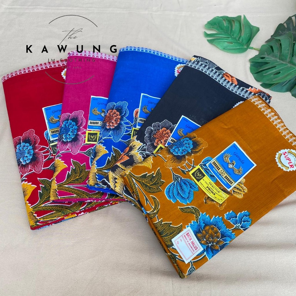 KAIN BATIK HALUS CAP GARUDA MASKOT