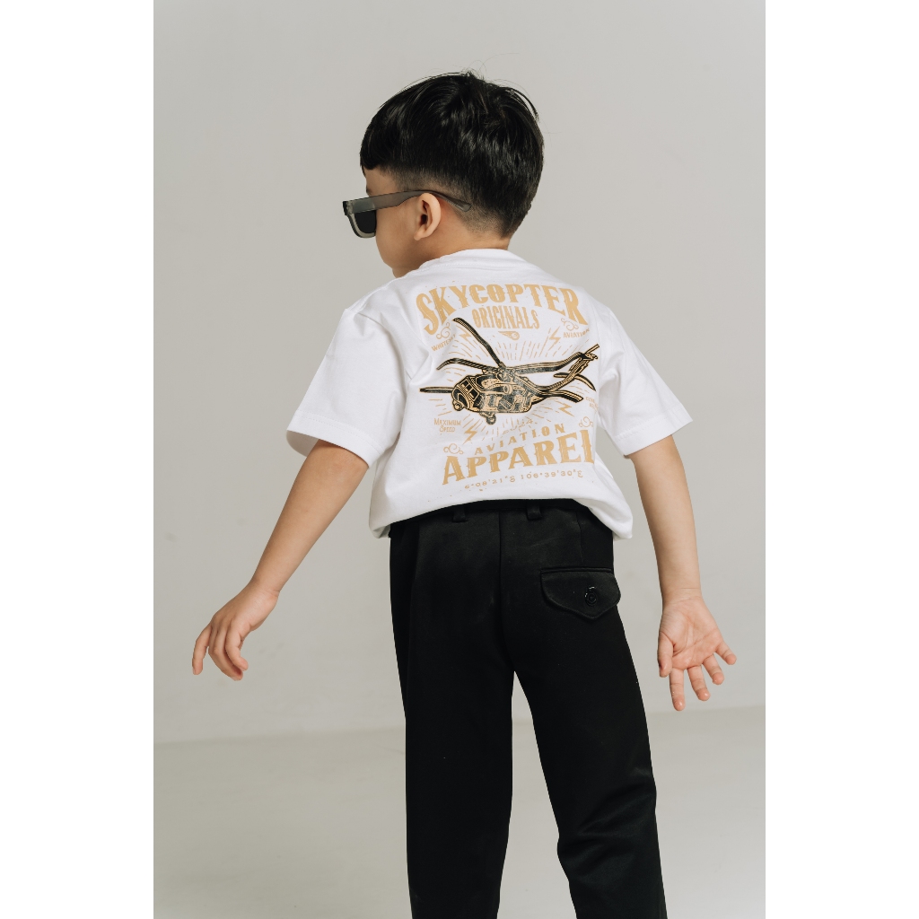 Skycopter T-shirt Kids - Rotor Heritage (Aviation Archive)