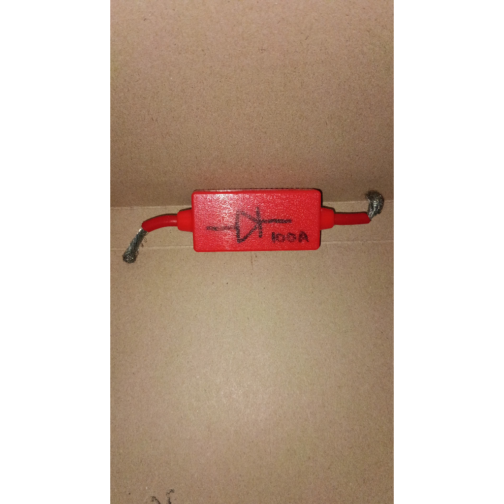 7678 dioda diode dc aki accu kabel merah 100a 100 ampere 100ampere