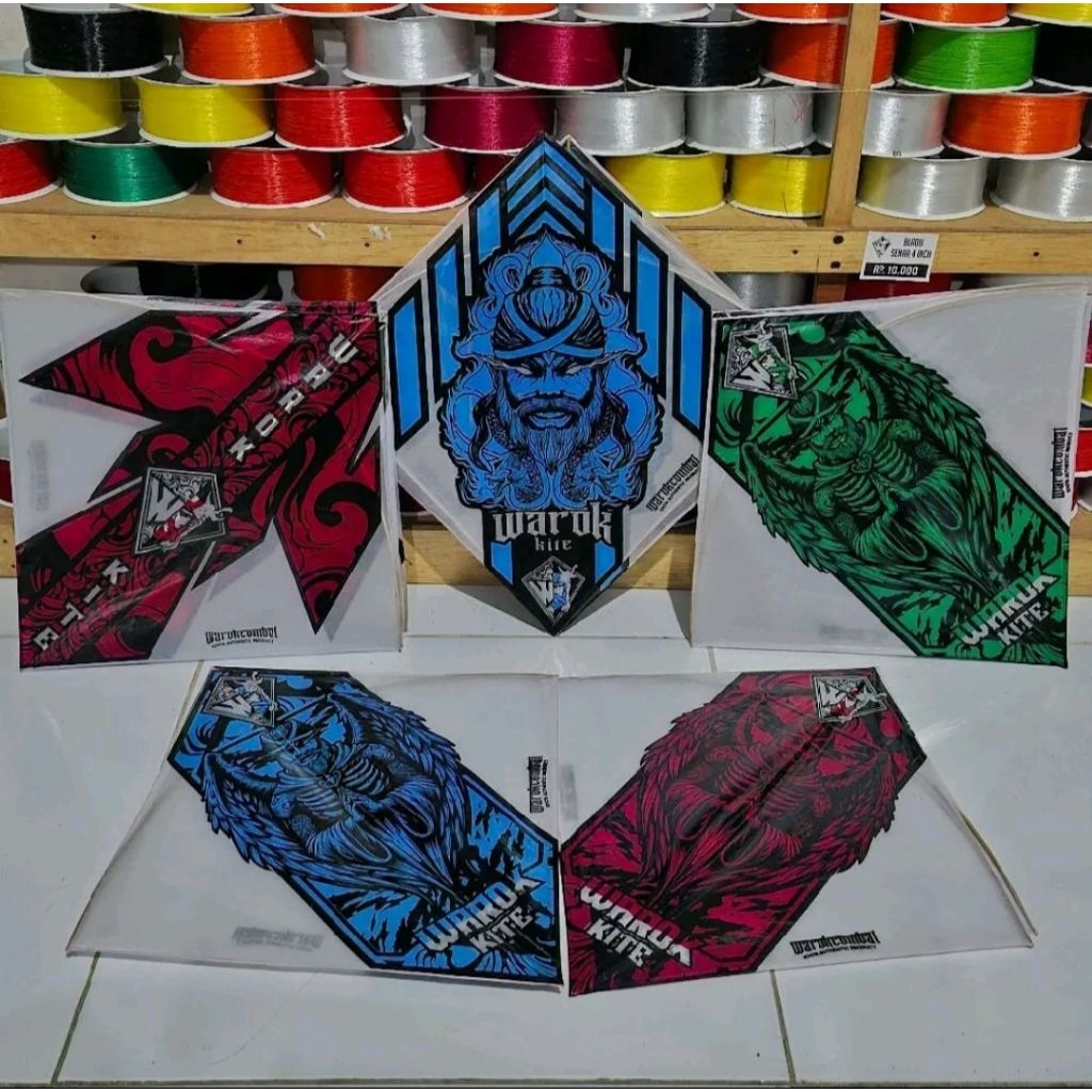 Layangan Sukhoi Super Lilitan Warok GEN Z spesial daily & Tournament Manuver Lincah dan mantap cocok