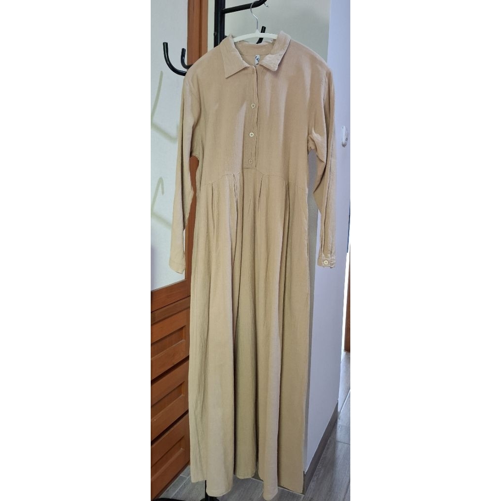 Preloved Masa Linen Dress Gamis