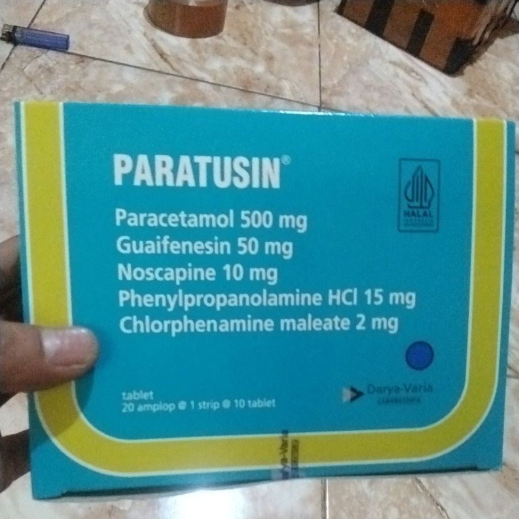Paratusin tablet per box original