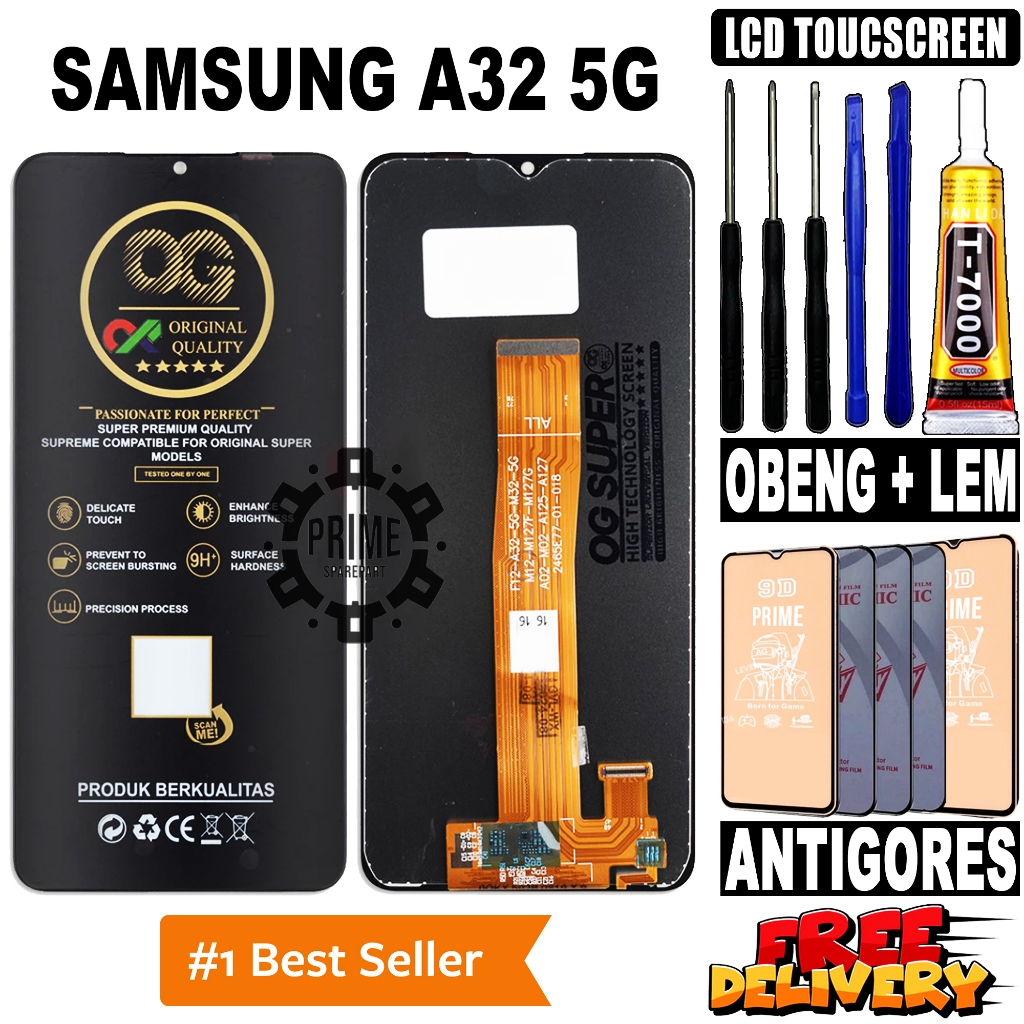 LCD SAMSUNG A32 5G ORIGINAL OEM LCD TOUCHSCREEN SAMSUNG A32 5G FULLSET