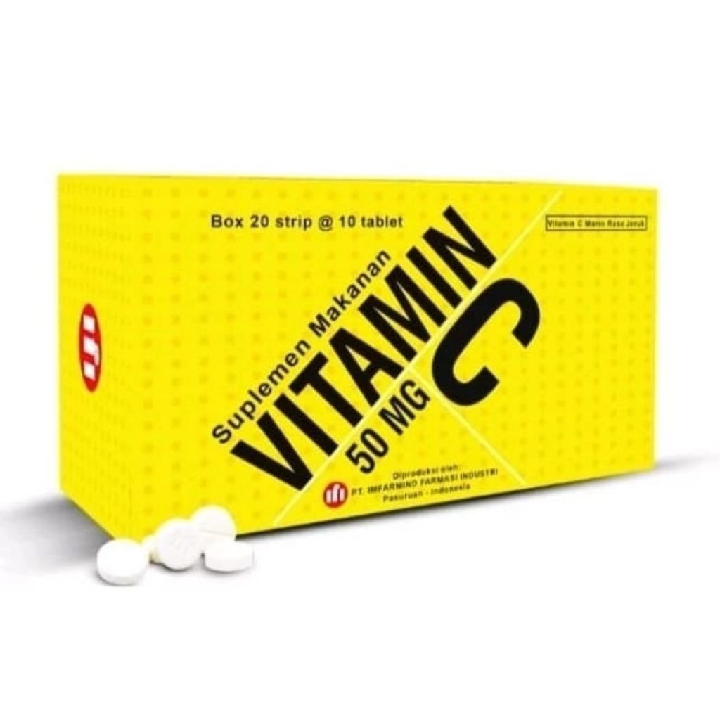 VITAMIN C IMF/IFI 50mg 200s