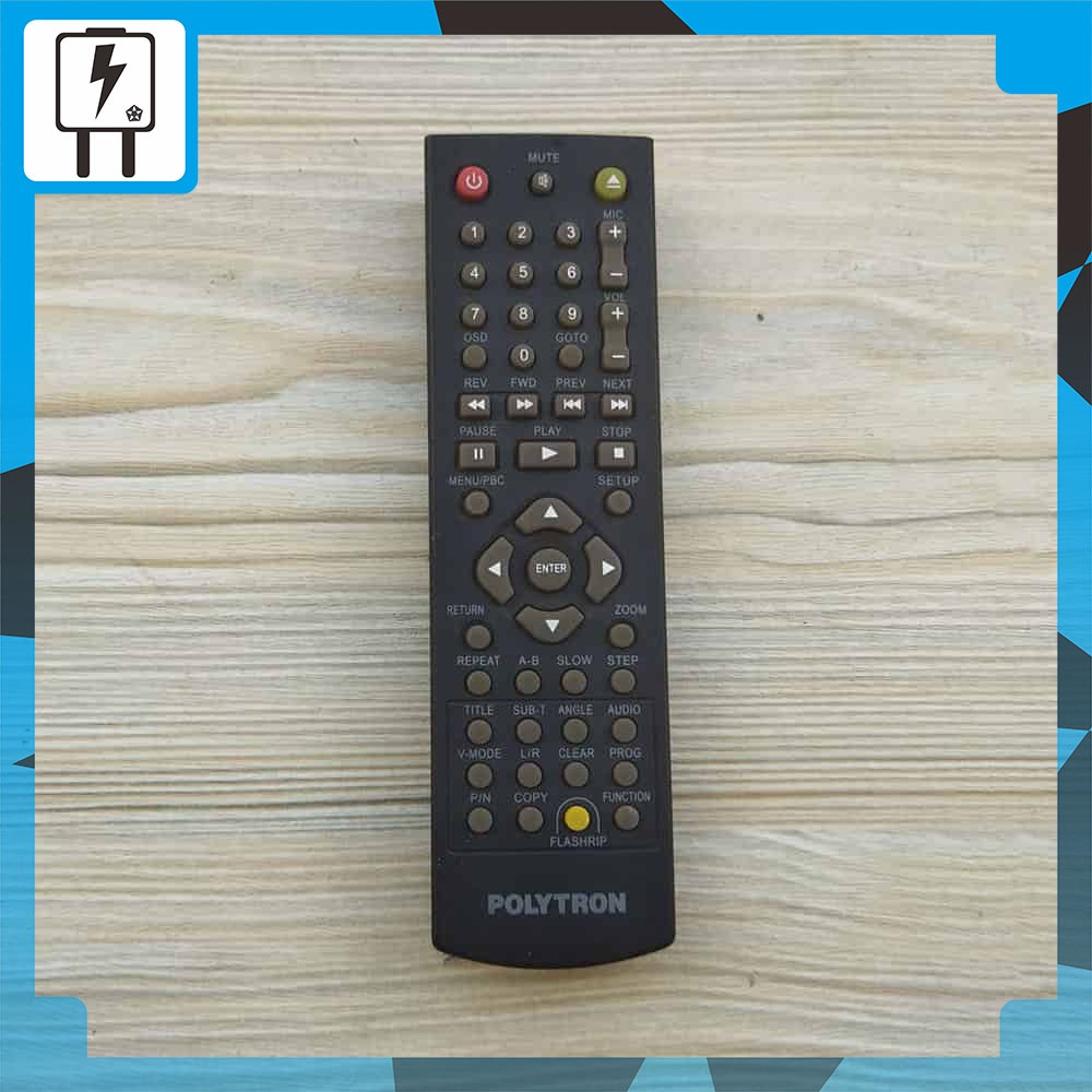 Remot DVD Player Polytron Hometheater Remote CD VCD Original