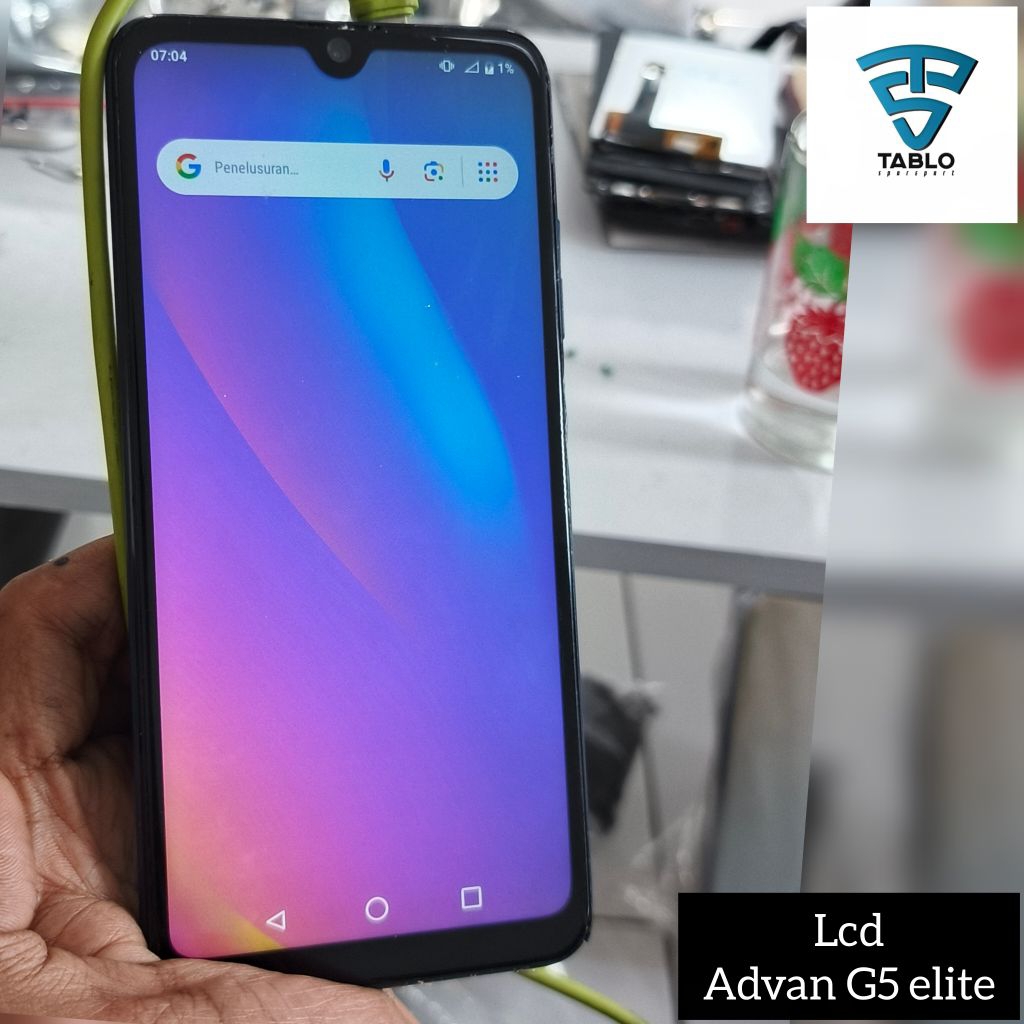 Lcd Plus frame Advan G5 Elite ori copotan hp minus