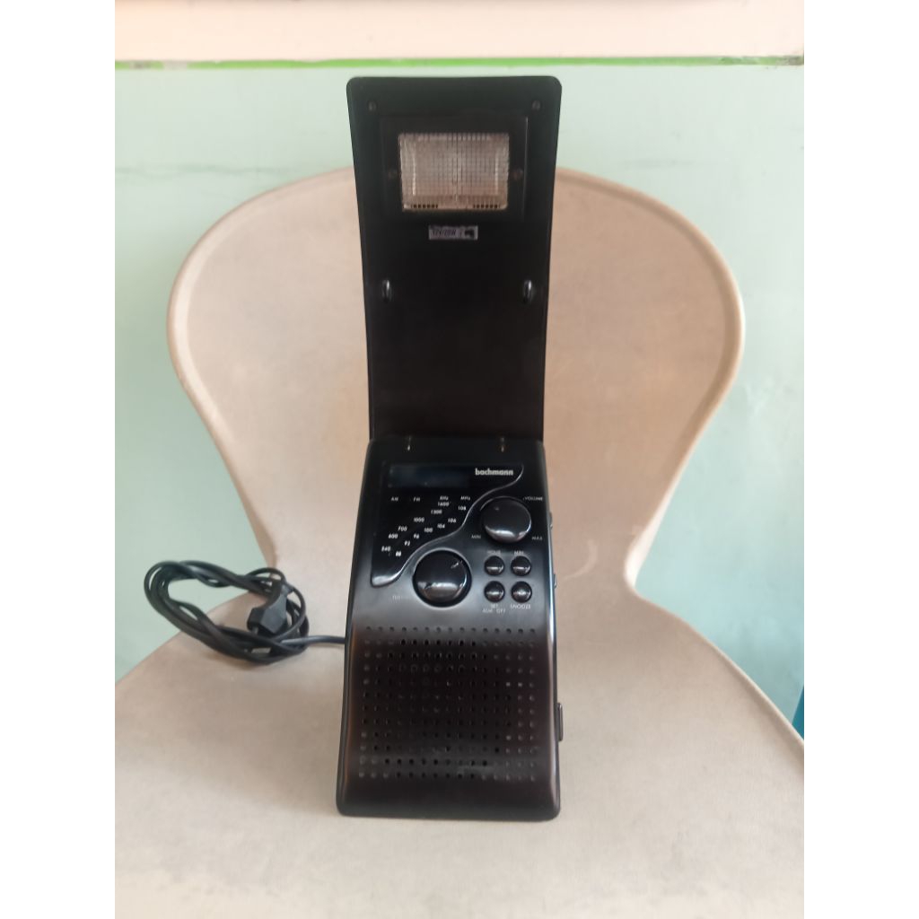 Radio Lampu Jam Bachman Original
