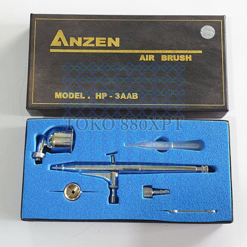Anzen HP-3AAB Airbrush Spray Gun Sped Cat Duco Gravity Feed Japan