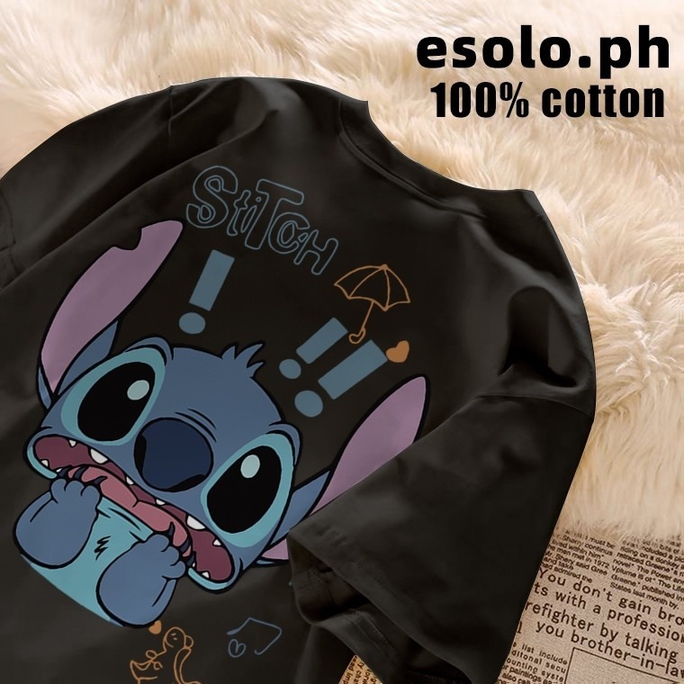 Kaos Oversized Pola Jahitan Retro Korea Berudara untuk Pasangan (Katun 100%)