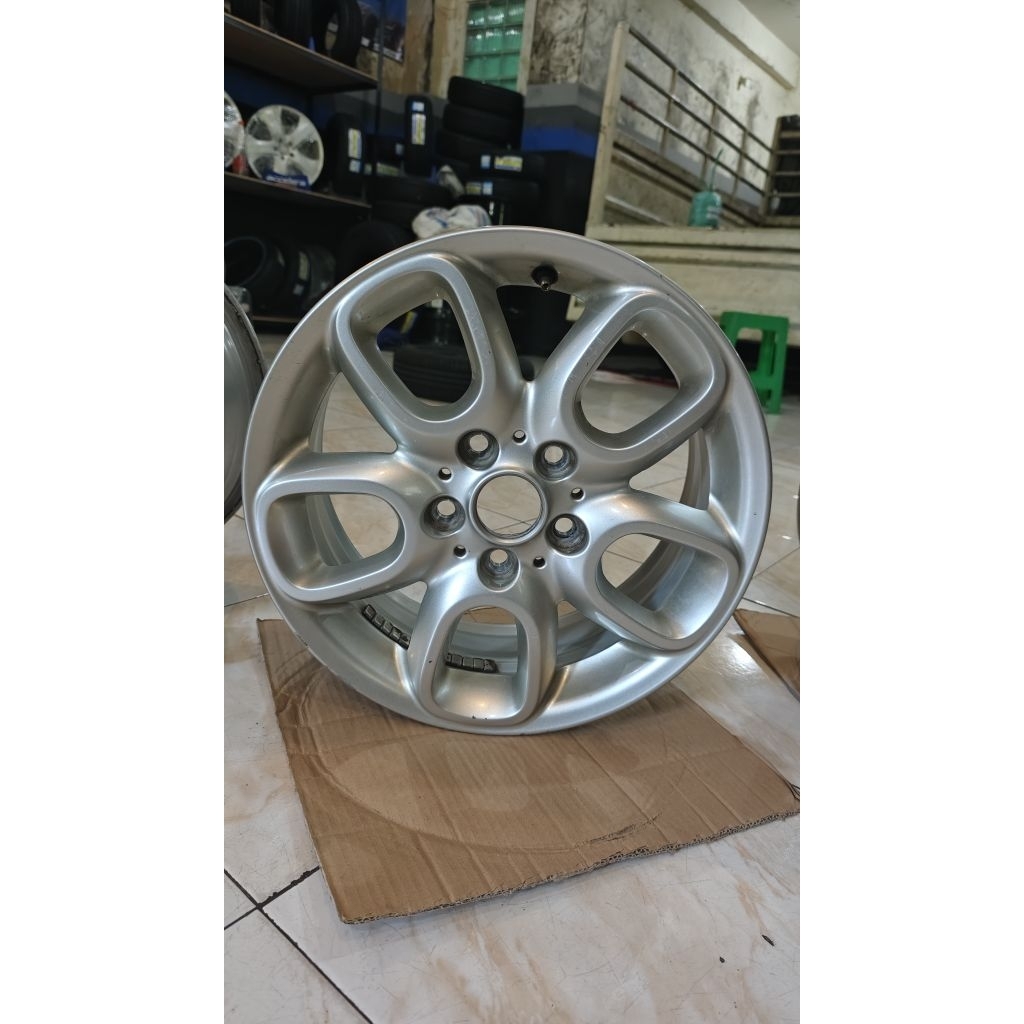 4 pc velg MINI COOPER R 16 OEM MINI 3 DOOR 2014 up bekas 95%
