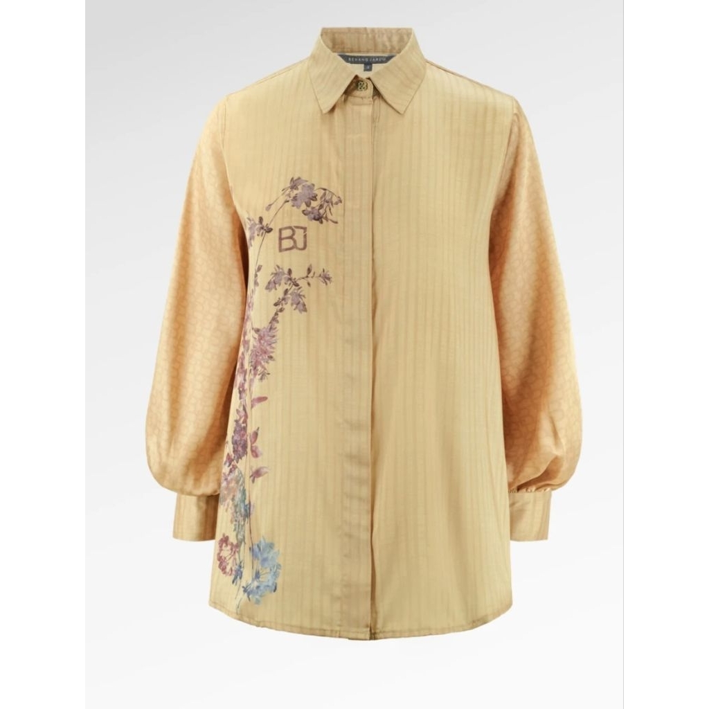 benang jarum - viola basic shirt - Marigold