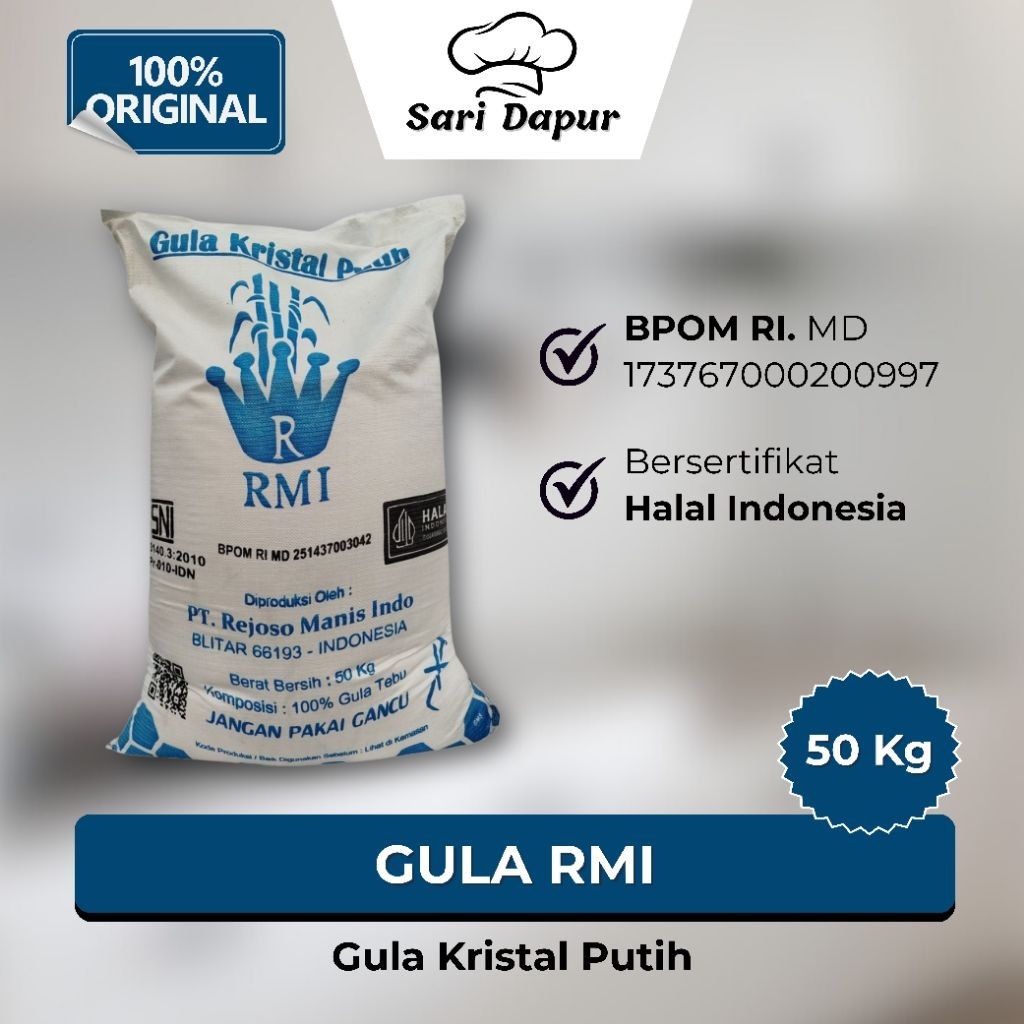 RMI Gula Kristal Putih 50 Kg