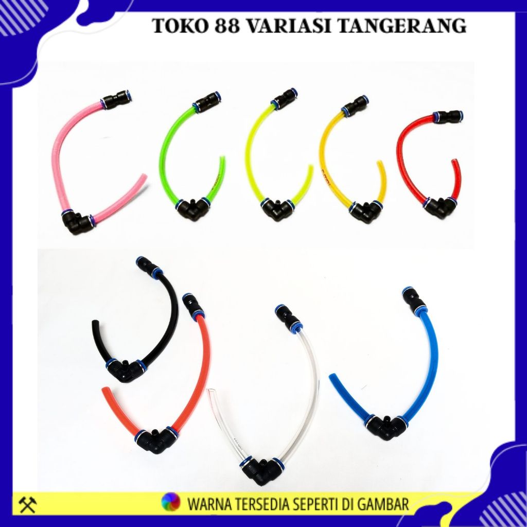 SELANG HAWA FILTER MOTOR HONDA BEAT SCOOPY VARIO KARBU KABEL SELANG UDARA MOTOR MESIN FUNGSIONAL