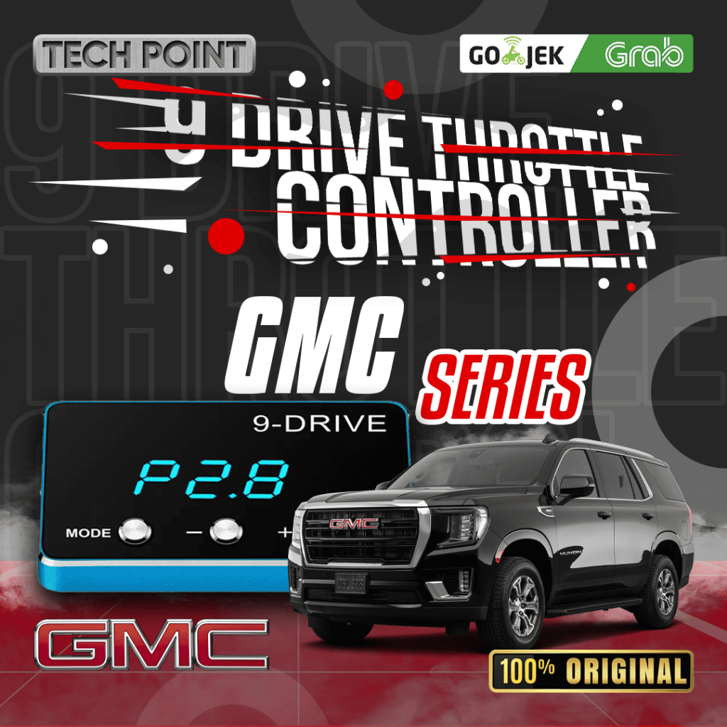 9 Drive GMC Yukon Race Chip Piggyback Throttle Controller Remap