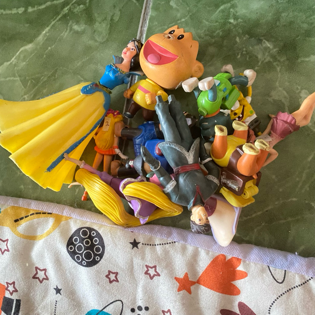 (Update 10 Okt 25) Mainan Figure Lucu Junk Campur Preloved Murah