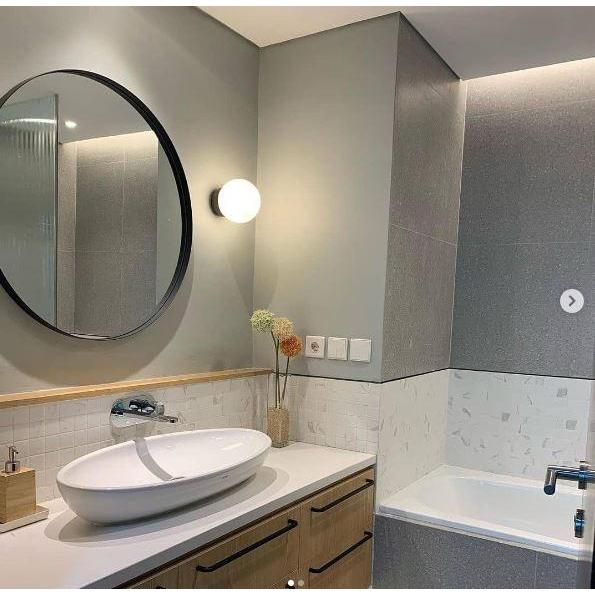 Mozza CARA Matte  Series (PER LEMBAR) - Mosaic Mozaik Keramik Dinding Hias Motif Carrara / Calacatta