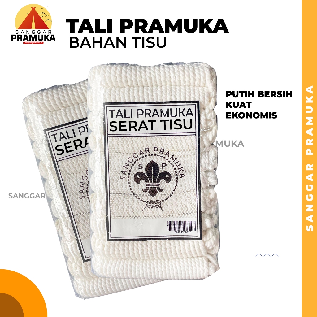 Tali Pramuka Serat Tisu / Tali Tambang / Tali Pramuka Murah / Tali Tisu