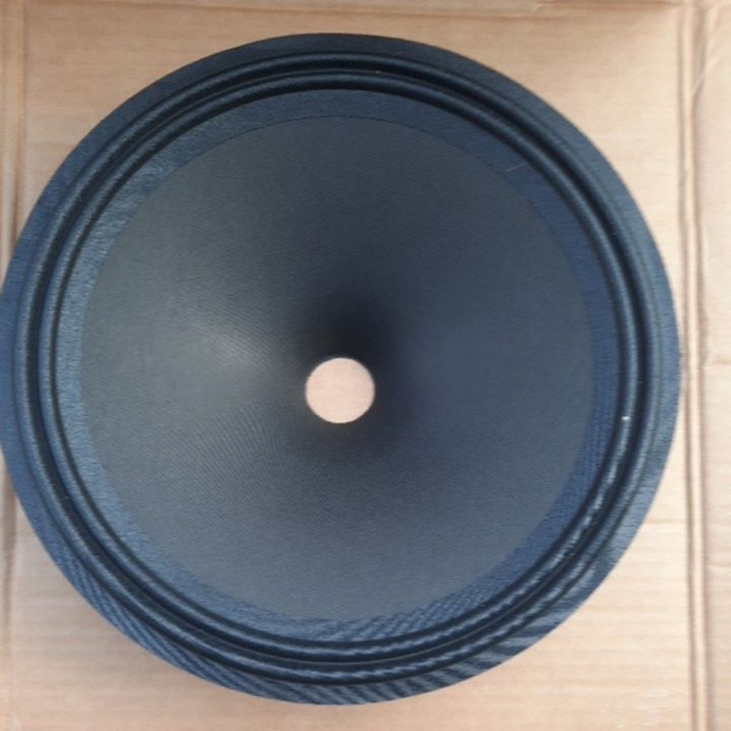 Daun Kertas Speaker 12inch polos lubang spull 35,5mm