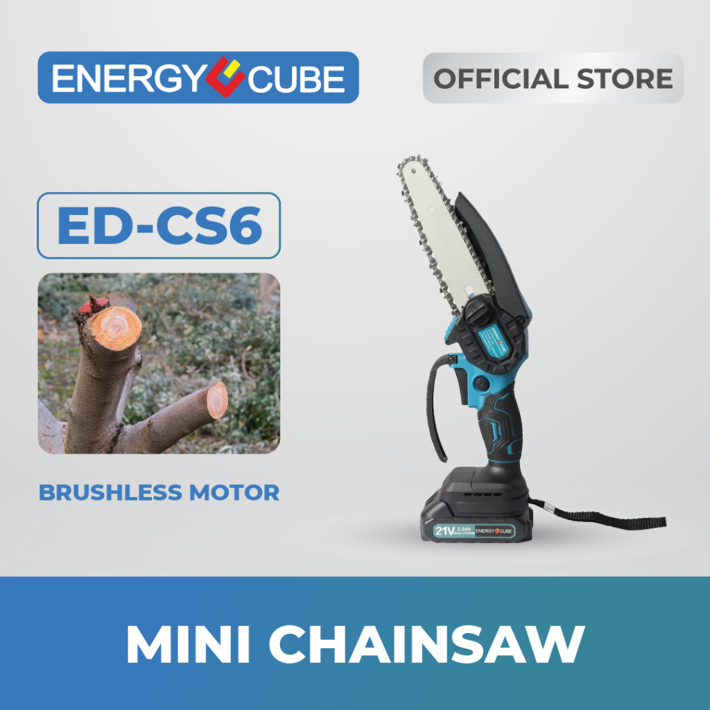 ED-CS6 MINI CHAINSAW CORDLESS 6 Inch ENERGY CUBE