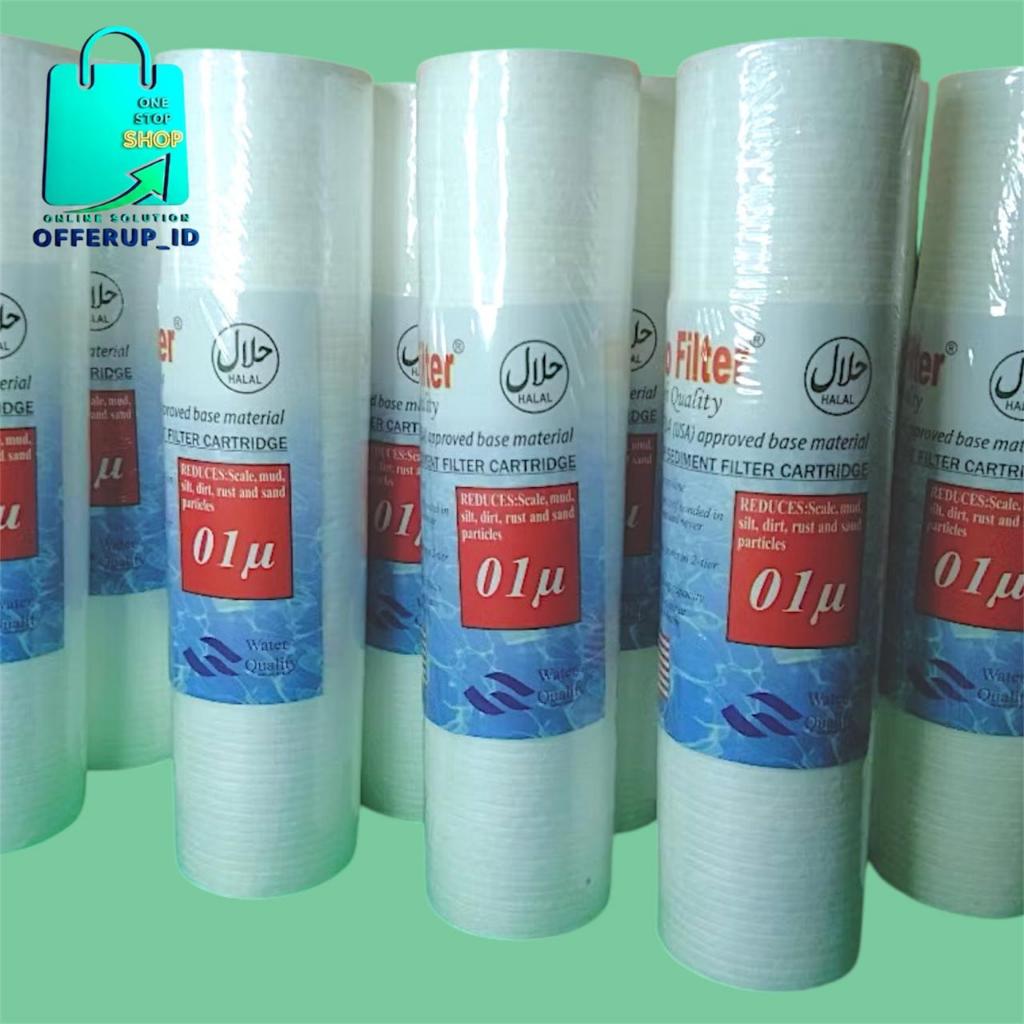 NANO FILTER SEDIMENT FILTER CARTRIDGE 0.1, 0.5 MICRON