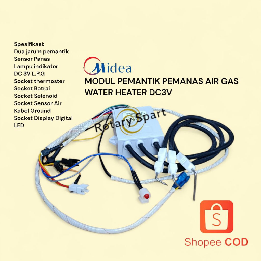 modul pemantik Midea Water Heater Pemanas Air Gas produk quality Premium