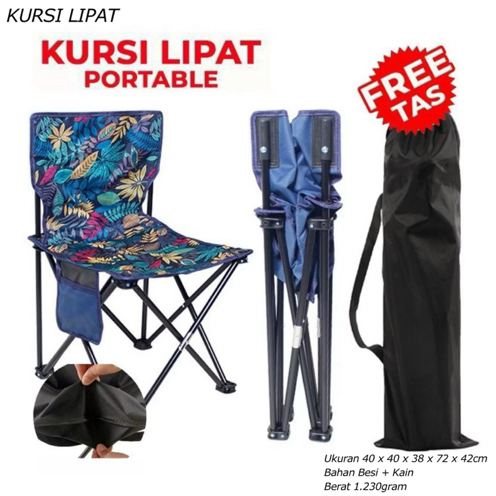 KURSI LIPAT BULAT || KURSI LIPAT XXL || KURSI LIPAT XL || KURSI LIPAT OUTDOOR PORTABLE || KURSI LIPA