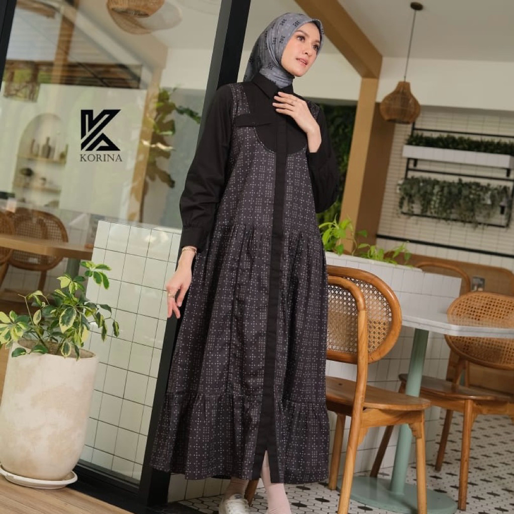 KORINA DRESS ATASAN ORIGINAL TERBARU (PO)